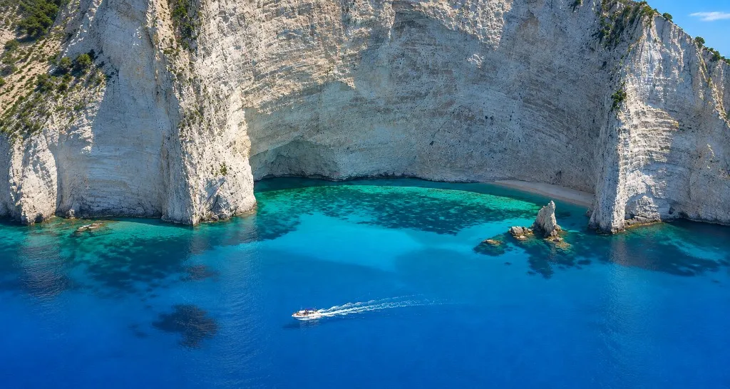 Shipwreck & Blue Caves By Small Boat