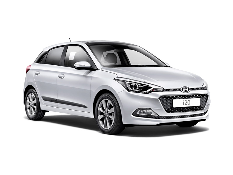 Hyundai i20 Automatic rental in Zakynthos