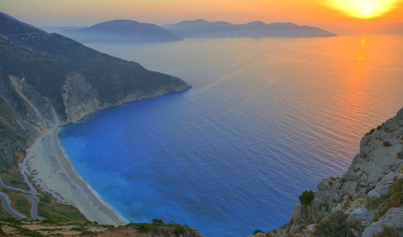 Myrtos Beach